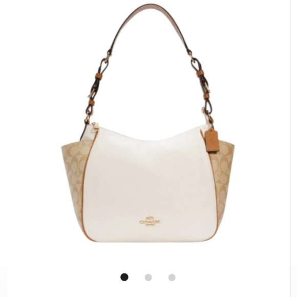 Coach Rori Shoulderbag Chalk Multi - Picture 2 of 7